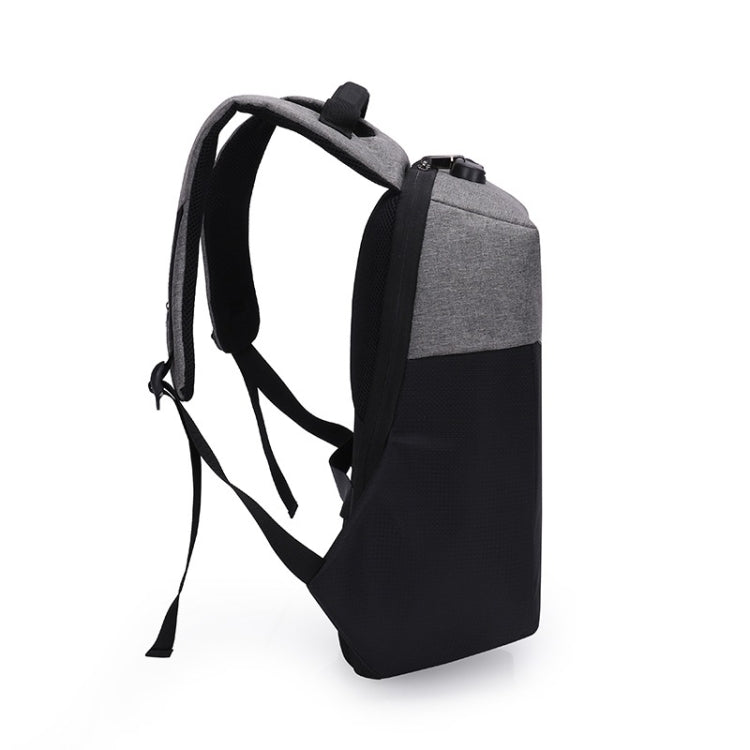 Multi-Function Oxford Portable Casual Double Shoulders School Bag Travel Backpack Bag with USB Charging