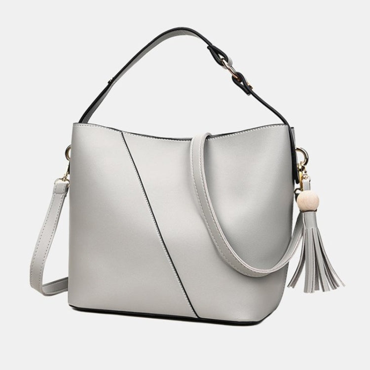 2 in 1 Casual PU Shoulder Bag Ladies Handbag Messenger Bag