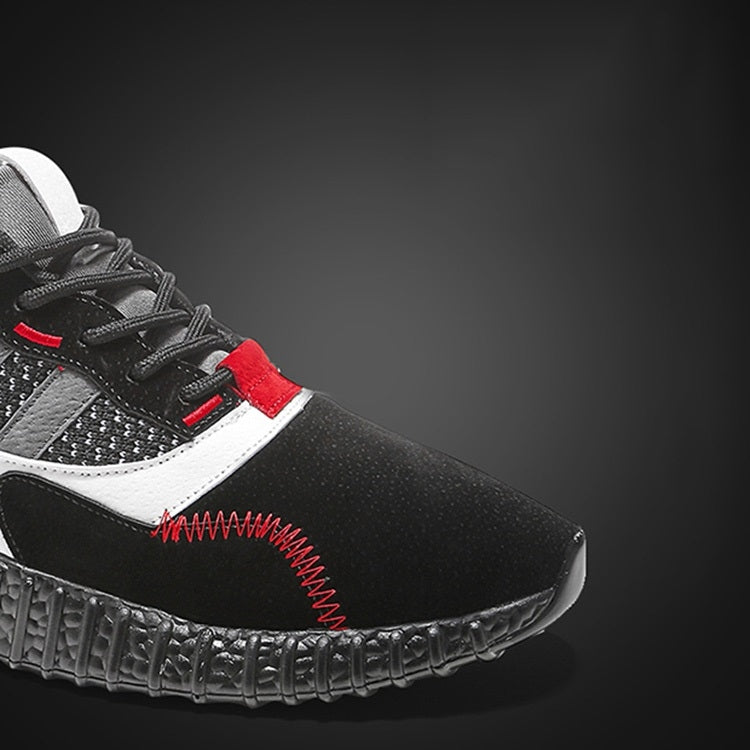 Suede Breathable Flat Heel Sports Shoes Casual Shoes for Men