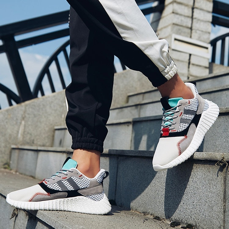 Suede Breathable Flat Heel Sports Shoes Casual Shoes for Men