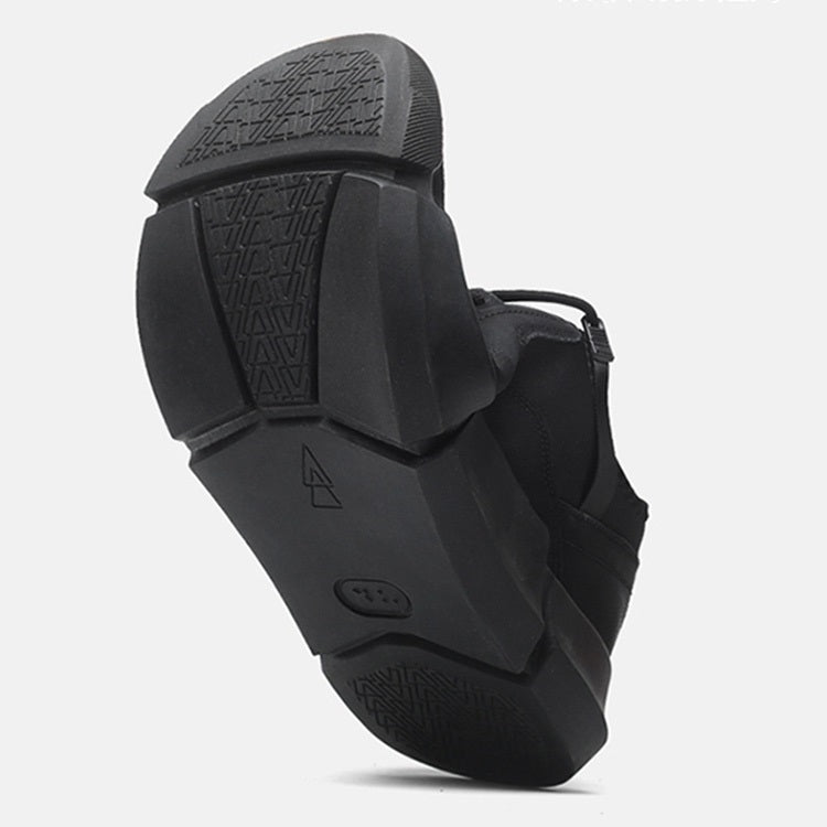Soft Surface Microfiber Breathable Thick Bottom Sports Casual Shoes Increase Shoes for Men
