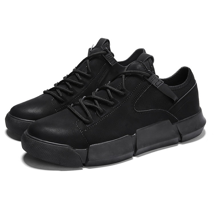 Soft Surface Microfiber Breathable Thick Bottom Sports Casual Shoes Increase Shoes for Men