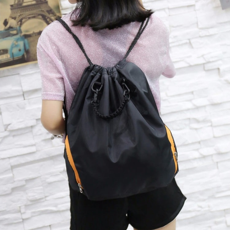 Drawstring Double Shoulders School Bag Travel Backpack Bag
