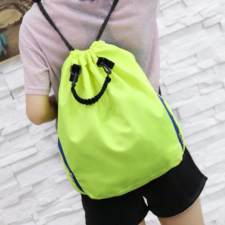 Drawstring Double Shoulders School Bag Travel Backpack Bag
