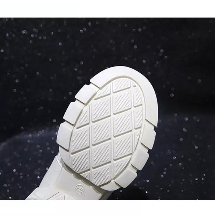 Fashion Sports Shoes Wild Casual PU Leather High-top Girl Shoes
