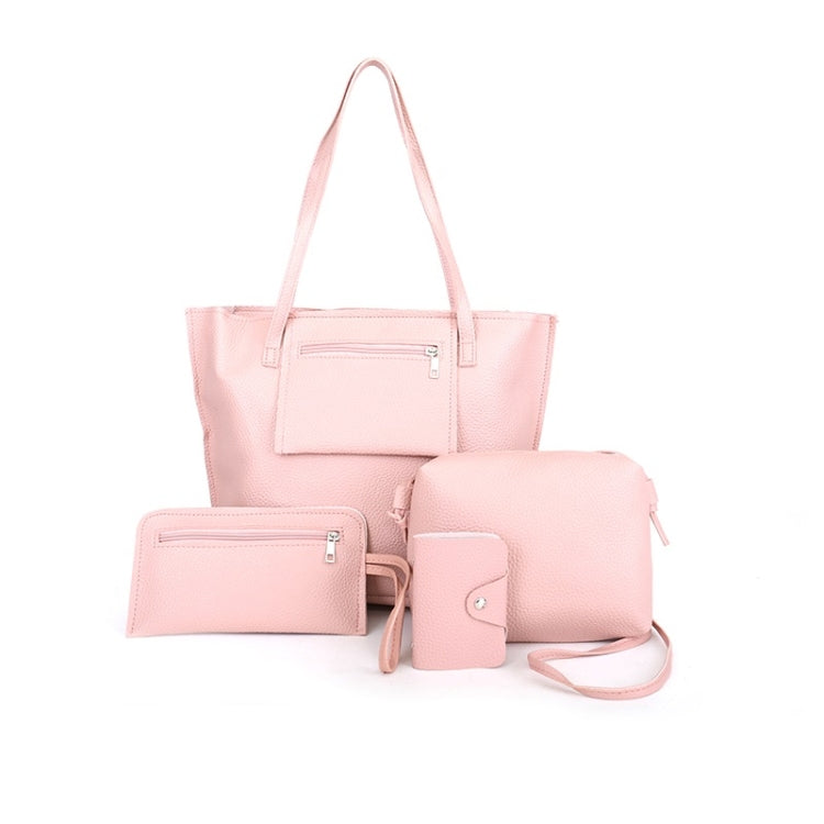 4 in 1 Casual PU Shoulder Bag Ladies Handbag Messenger Bag