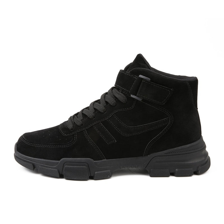 Fashion Trend High-top Solid Color Outdoor Casual Shoes for Men