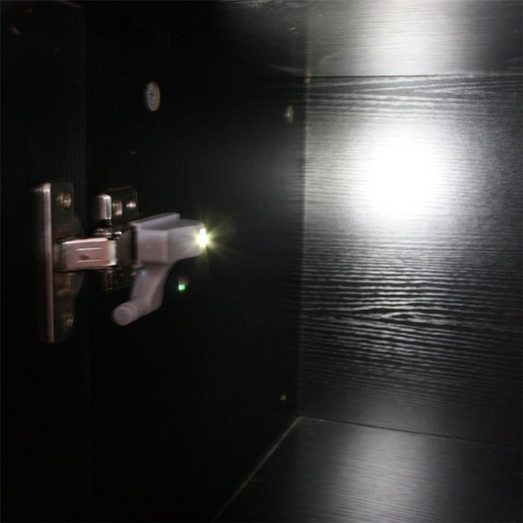 6 PCS YWXLight Induction Wardrobe Closet Inner Hinge Light Door Clip LED Night Light