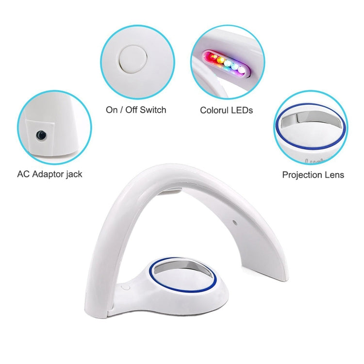 YWXLight Colorful Projector Reflection Magical Rainbow Light LED Night Lamp