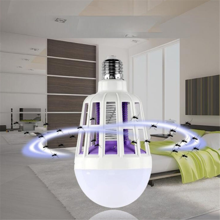 E27 9W Electronic Insect Killer LED Bulb Mosquito Killer Lamp Night Light
