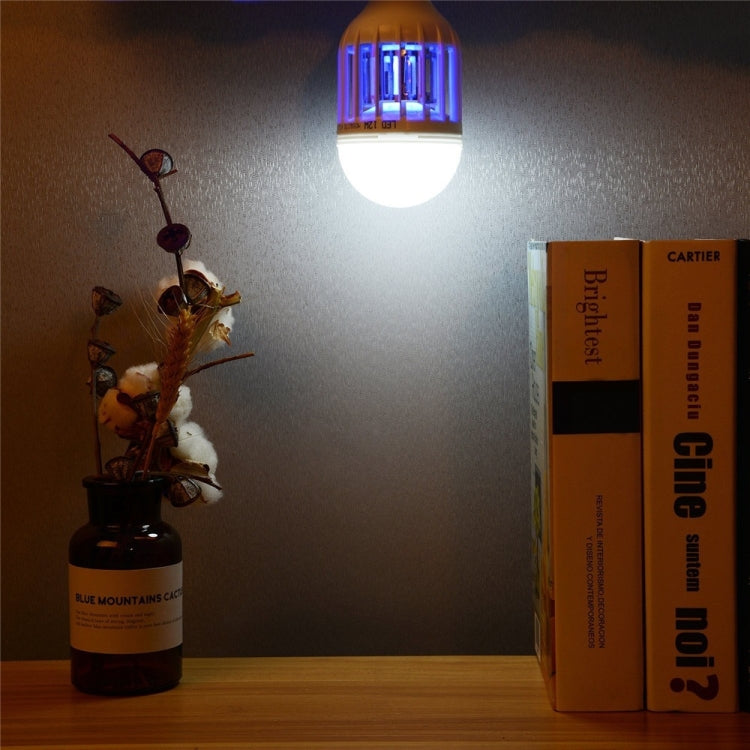 E27 9W Electronic Insect Killer LED Bulb Mosquito Killer Lamp Night Light