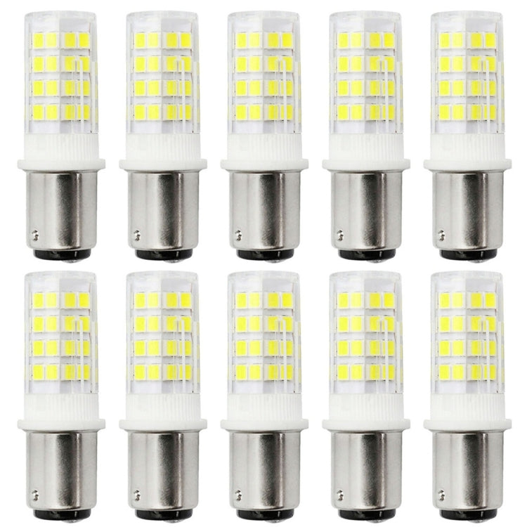 10 PCS YWXLight BA15D 5W 2835SMD 51LEDs Ceramics Light LED Corn Light, AC 220-240V