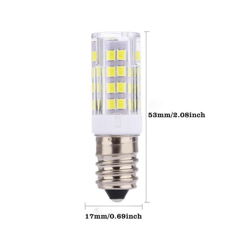 10 PCS YWXLight E14 5W 2835SMD 51LEDs Ceramics Light LED Corn Light, AC 220-240V