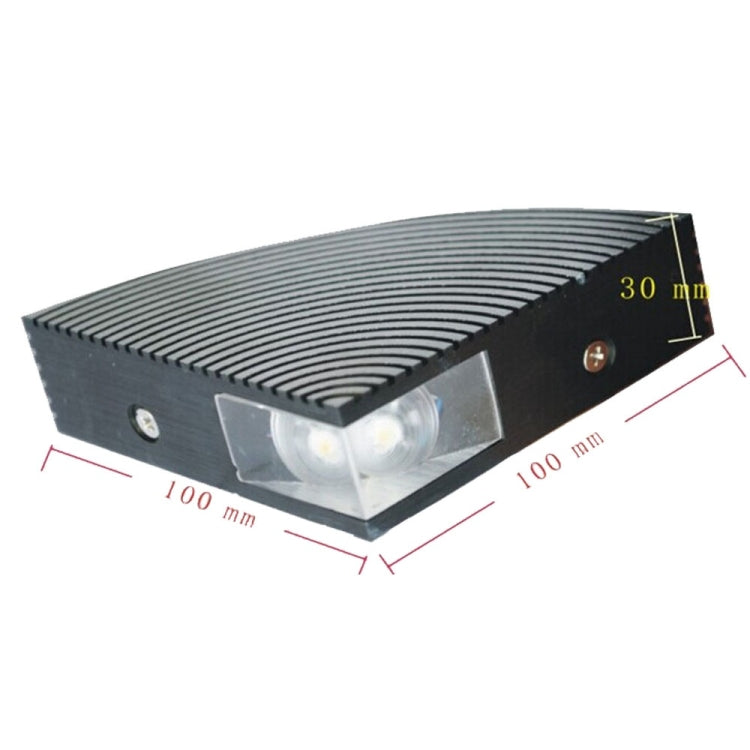 YWXLight 4W Aluminum Triangle Decorative Bar Bedside Background LED Wall Light