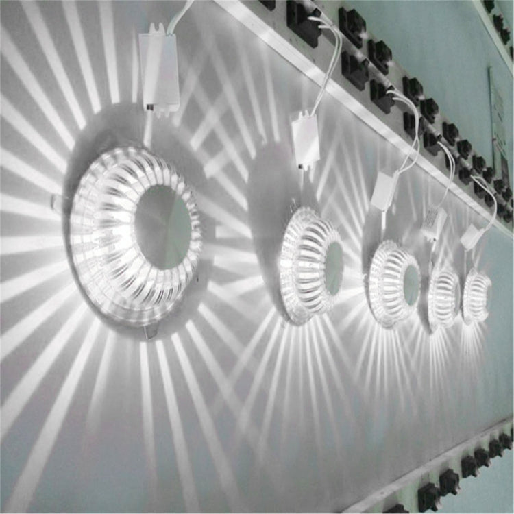 YWXLight 3W Pumpkin Shape Modern LED Wall Light for Living Room, Bedroom, Bathroom, Corridor, AC 110-240V