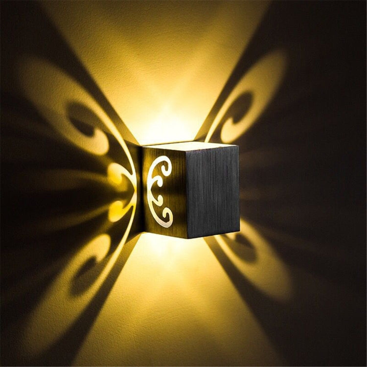 YWXLight 3W Aluminum Wall Sconce Decoration Lamp LED Wall Light, AC 110-240V