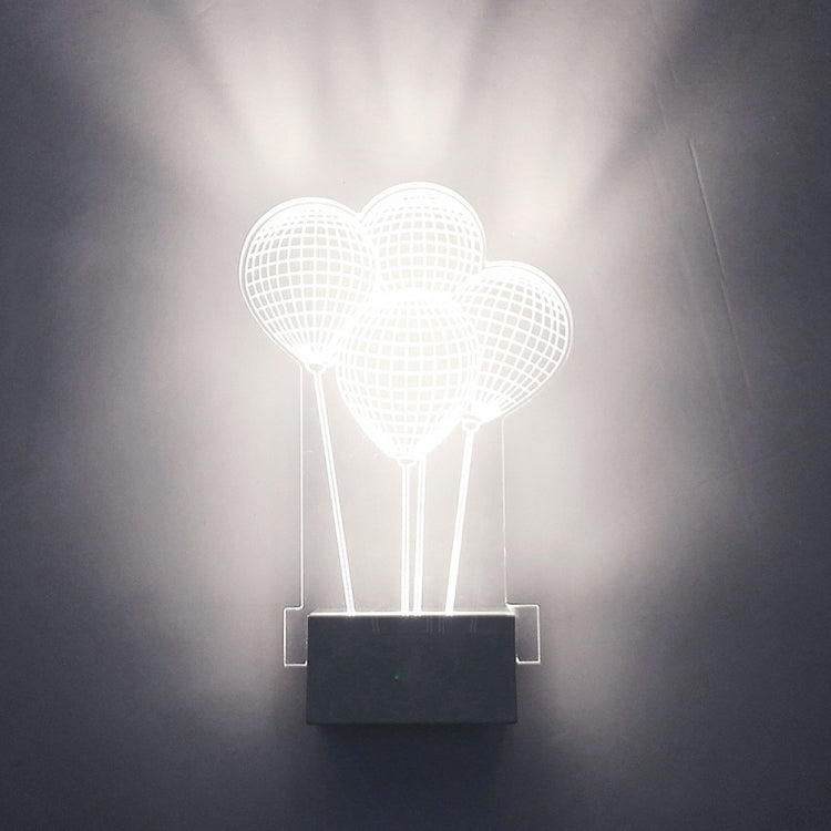 YWXLight 8W Creative Bedroom Bedside Lamp Acrylic Bathroom Living Room LED Wall Lamps