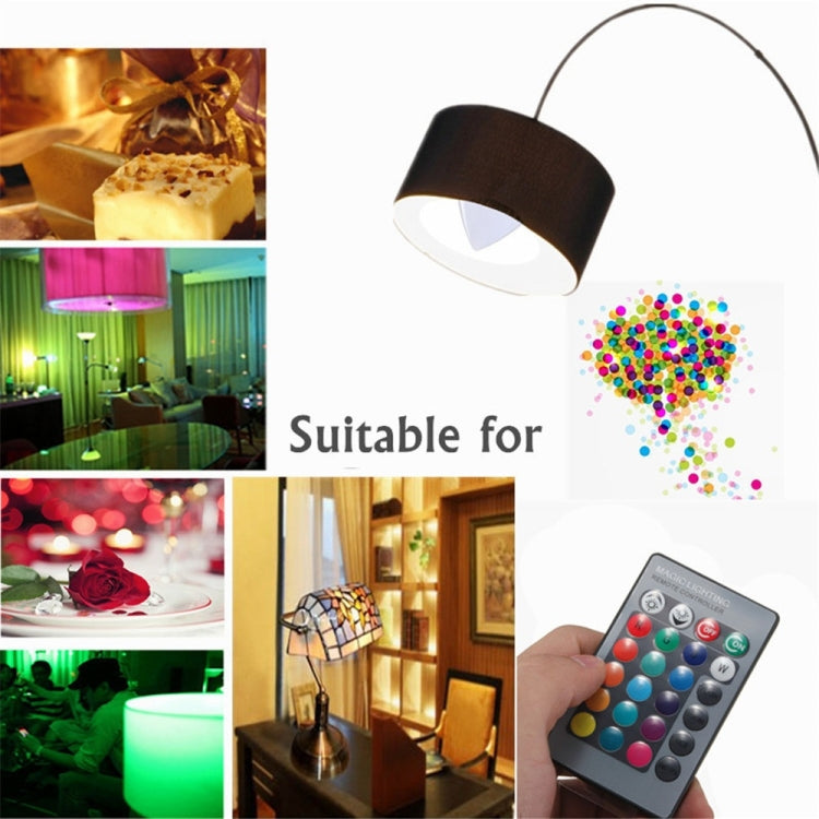 6 PCS YWXLight 3W LED Candle Light RGB Light Spot Lights Colour Lights Dimmable Lamp with Remote Control, AC 85-265V