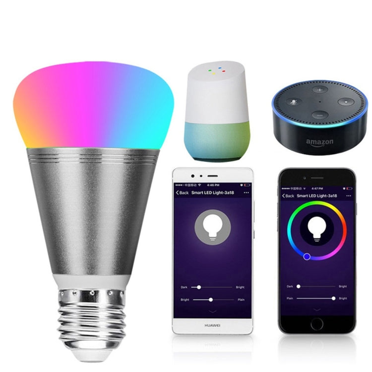 YWXLight 7W Smart Dimmable Multicolored LED WiFi Light Bulbs Night Light