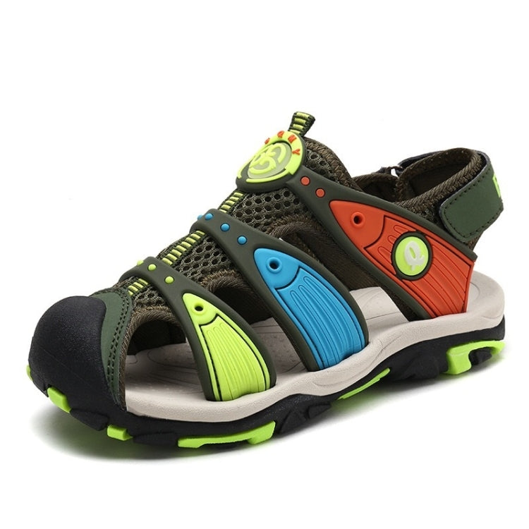 Summer Korean Version Of The New Children's Baotou Beach Shoes