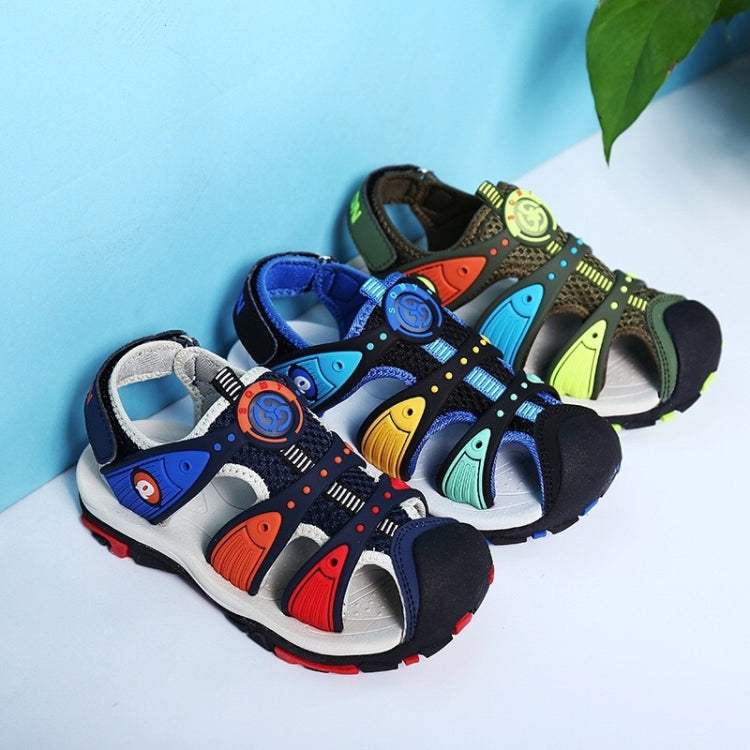 Summer Korean Version Of The New Children's Baotou Beach Shoes