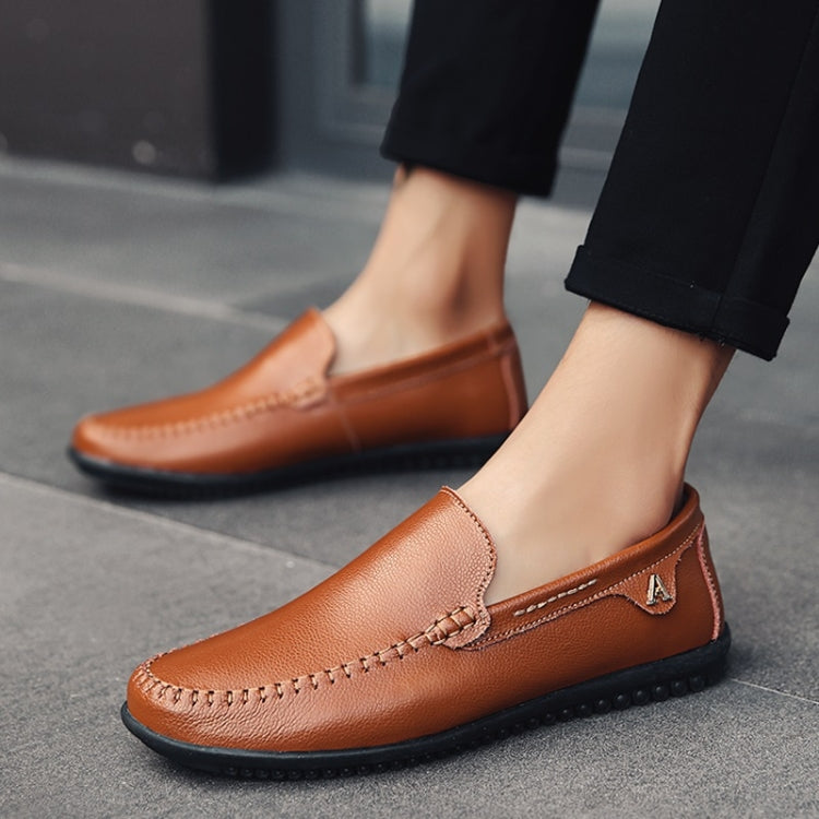 Fashion Comfortable Round Head Peas Shoes Casual Shoes for Men