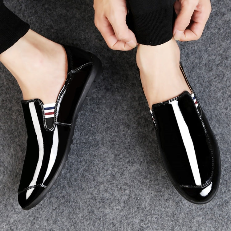 Fashion Comfortable Breathable Cowhide Casual Shoes Peas Shoes for Men
