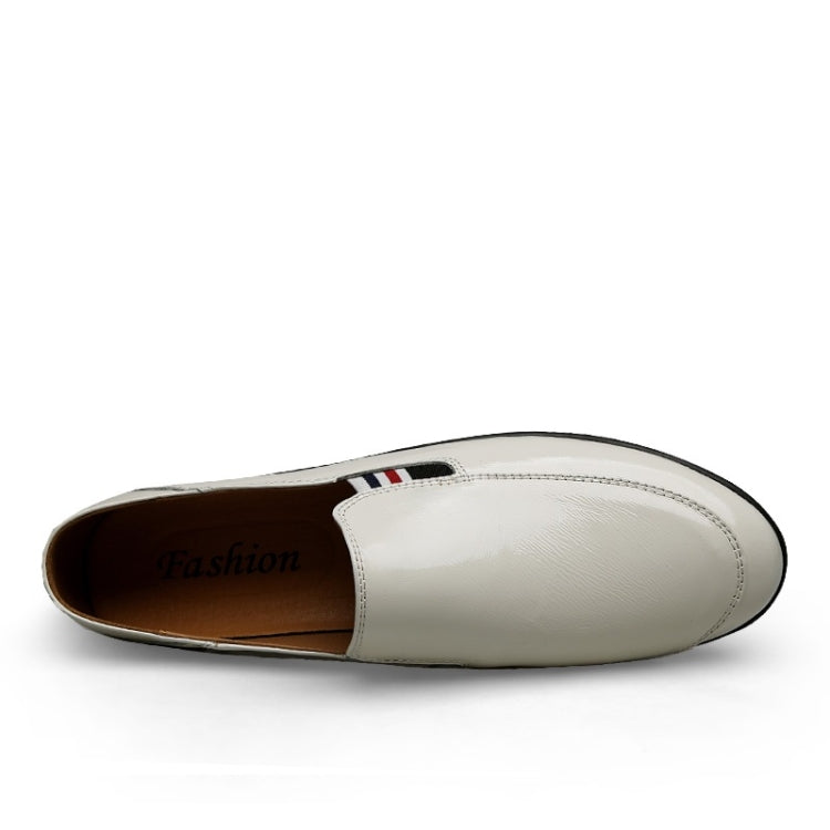 Fashion Comfortable Breathable Cowhide Casual Shoes Peas Shoes for Men