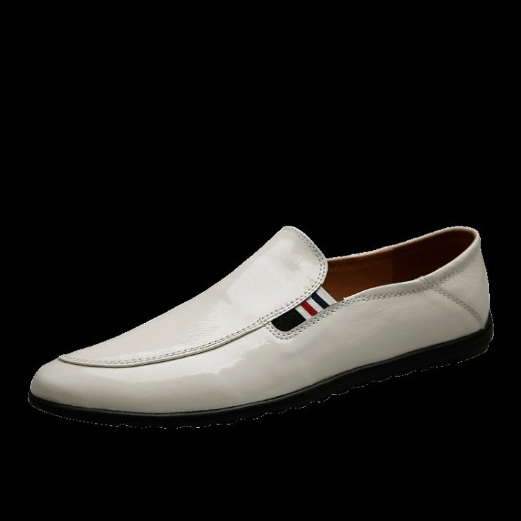 Fashion Comfortable Breathable Cowhide Casual Shoes Peas Shoes for Men