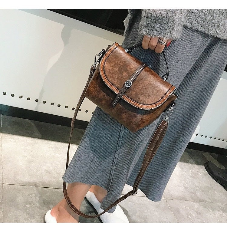 Fashion PU Leather Single Shoulder Bag Ladies Messenger Bag Handbag