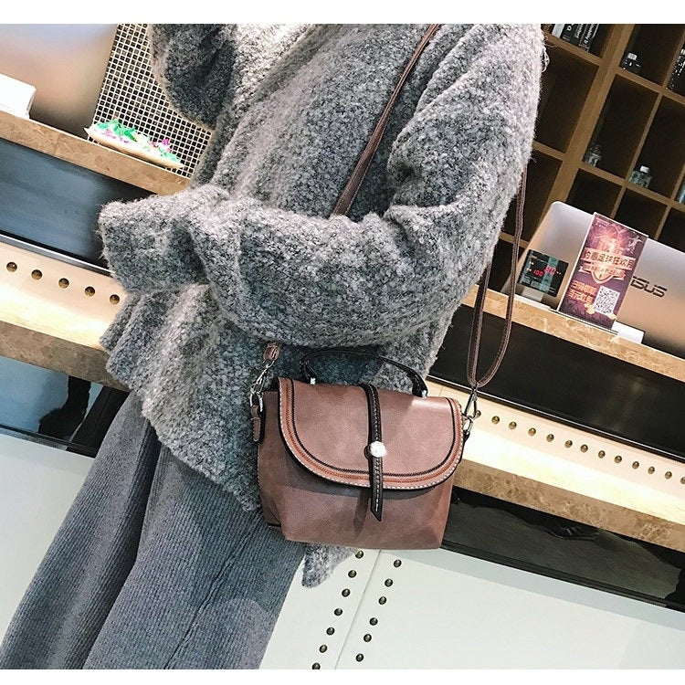 Fashion PU Leather Single Shoulder Bag Ladies Messenger Bag Handbag