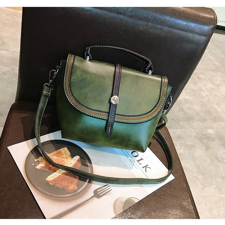 Fashion PU Leather Single Shoulder Bag Ladies Messenger Bag Handbag
