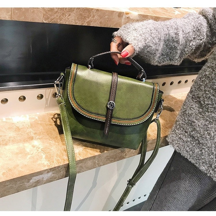 Fashion PU Leather Single Shoulder Bag Ladies Messenger Bag Handbag