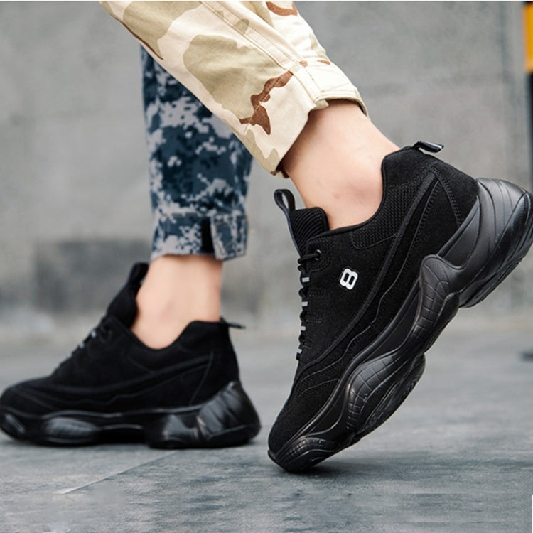 Round Head Breathable Lace-up Fashion Couple Casual Shoes