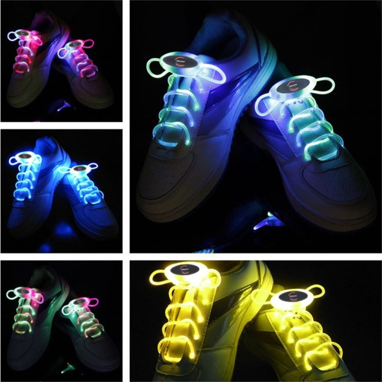 YWXLight 1 Pair 2W 80cm Glow Shoelaces LED Sport Shoe Laces Glow Stick Flashing Neon Luminous