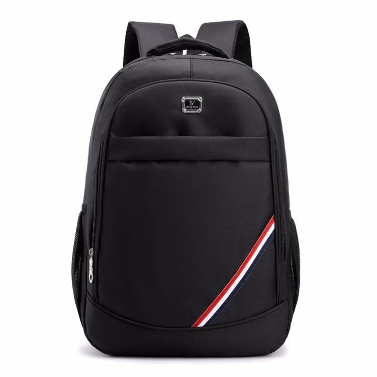 Multifunctional Waterproof Casual Fashion Backpack Cross Couple Bag Sports Bag (Black)