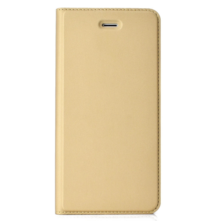 Ultra-thin Pressed Magnetic TPU+PU Leather Case for iPhone 6/6s, with Card Slot & Holder