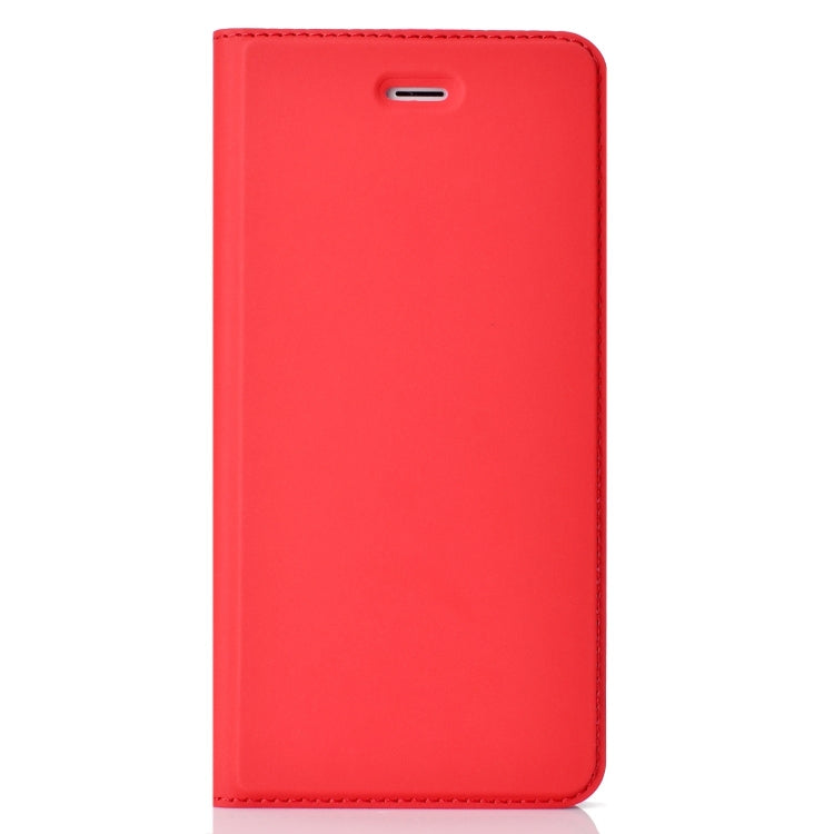 Ultra-thin Pressed Magnetic TPU+PU Leather Case for iPhone 6/6s, with Card Slot & Holder