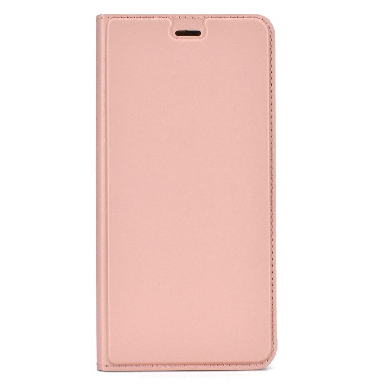 Ultra-thin Pressed Magnetic TPU+PU Leathe Case for Xiaomi Redmi 6A, with Card Slot & Holder