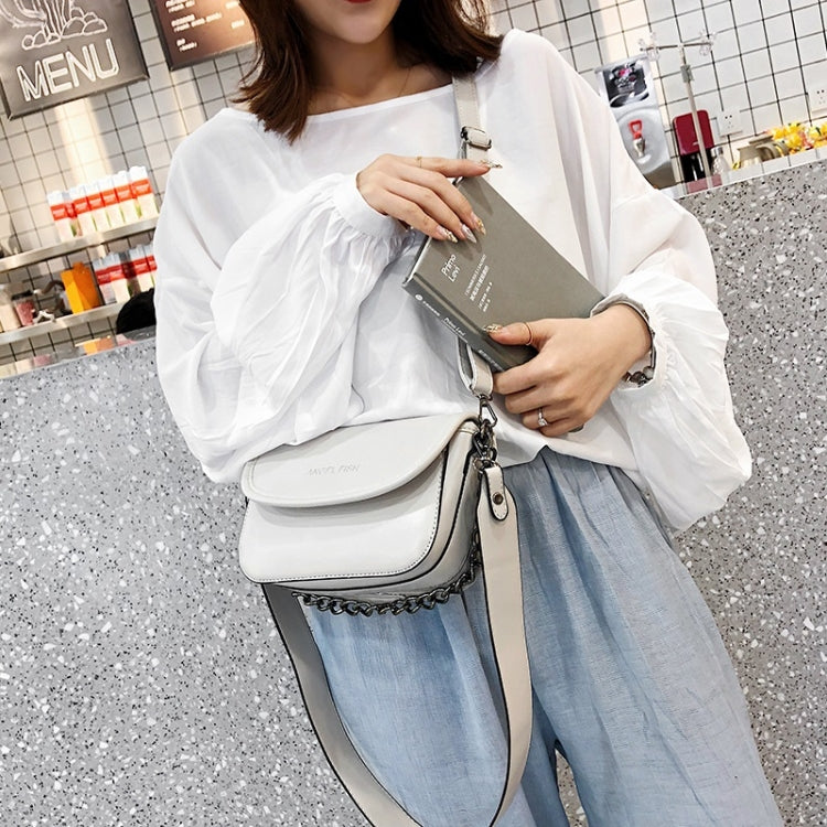 Pure Color Casual Shoulder Bag Ladies Messenger Handbag