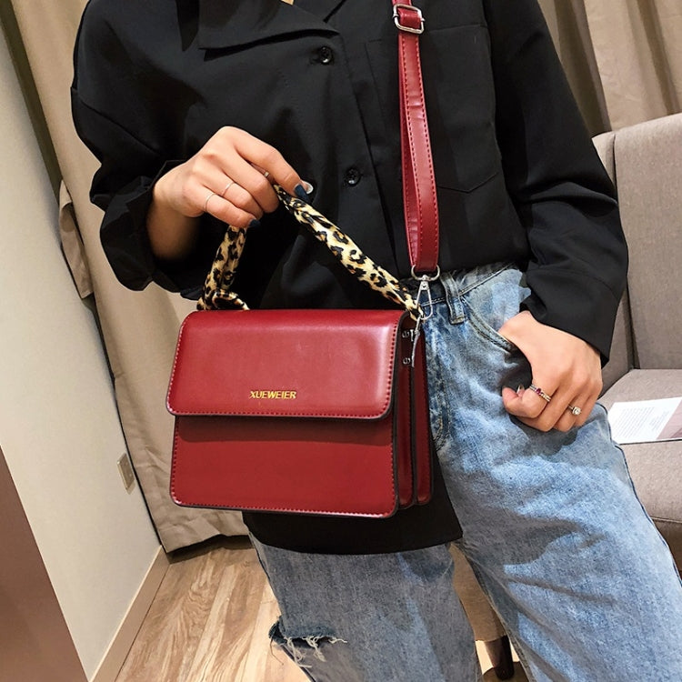 Fashion Shoulder Bag Ladies Messenger Bag Handbag Leopard Print Shoulder Strap