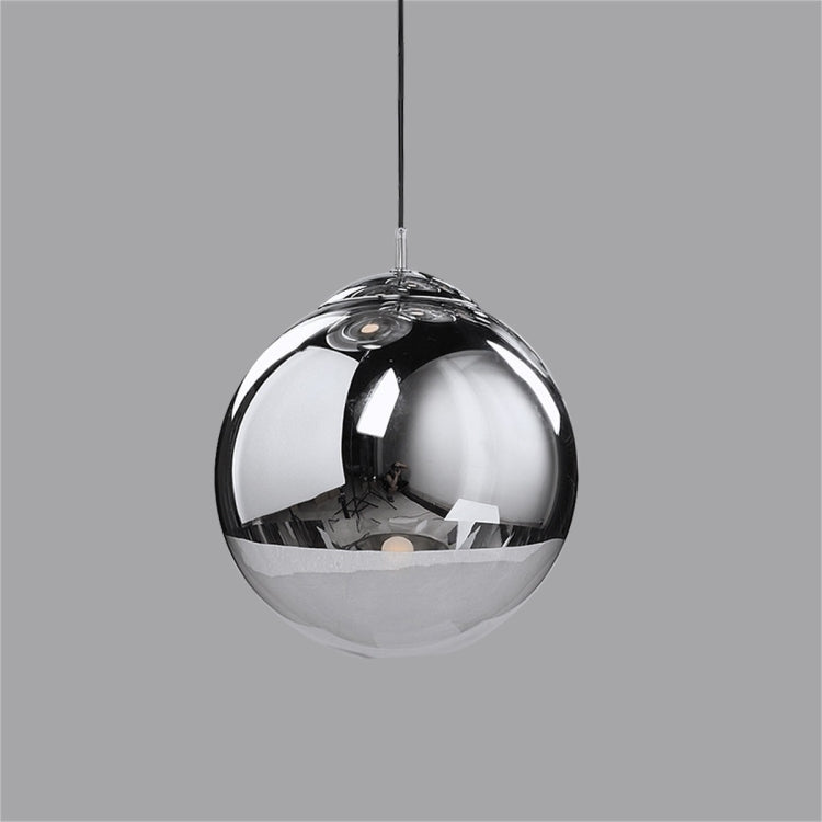 YWXLight Space Ball Chandelier Creative Exhibition Bar Hotel Electroplated Glass Chandelier