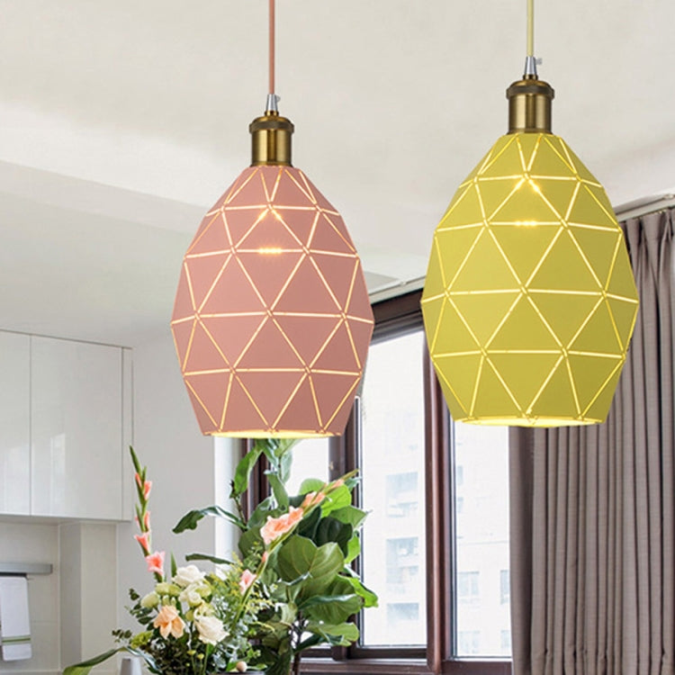 YWXLight Pendant Light Home Decoration Modern Personality Simple Metal Oval Chandelier