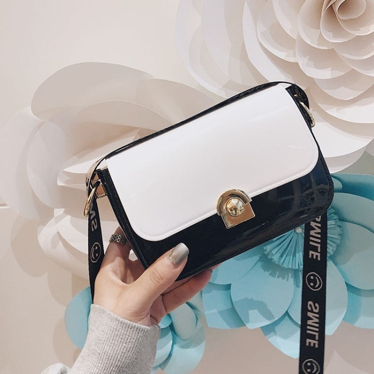 Color Matching Smooth Fashion Shoulder Bag Ladies Messenger Bag Handbag
