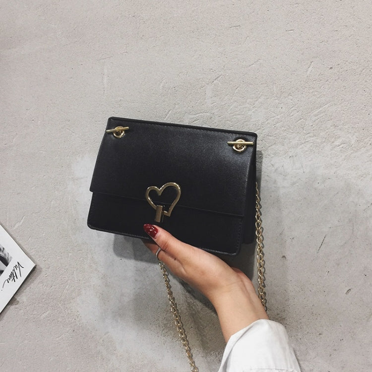 Love Lock Buckle Color Matching Fashion Shoulder Bag Small Square Bag Ladies Messenger Bag Handbag