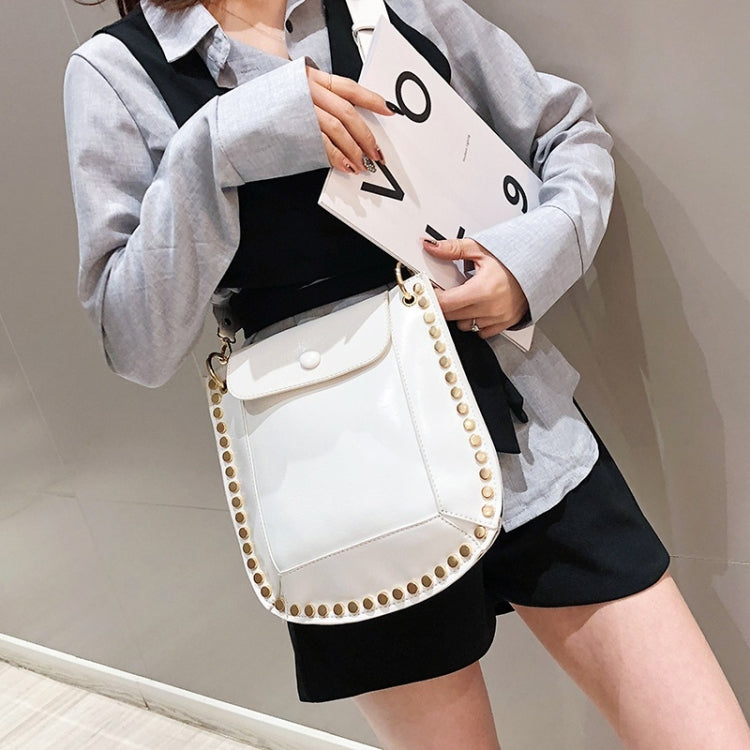 Fashion Rivet Shoulder Bag Ladies Messenger Bag Handbag