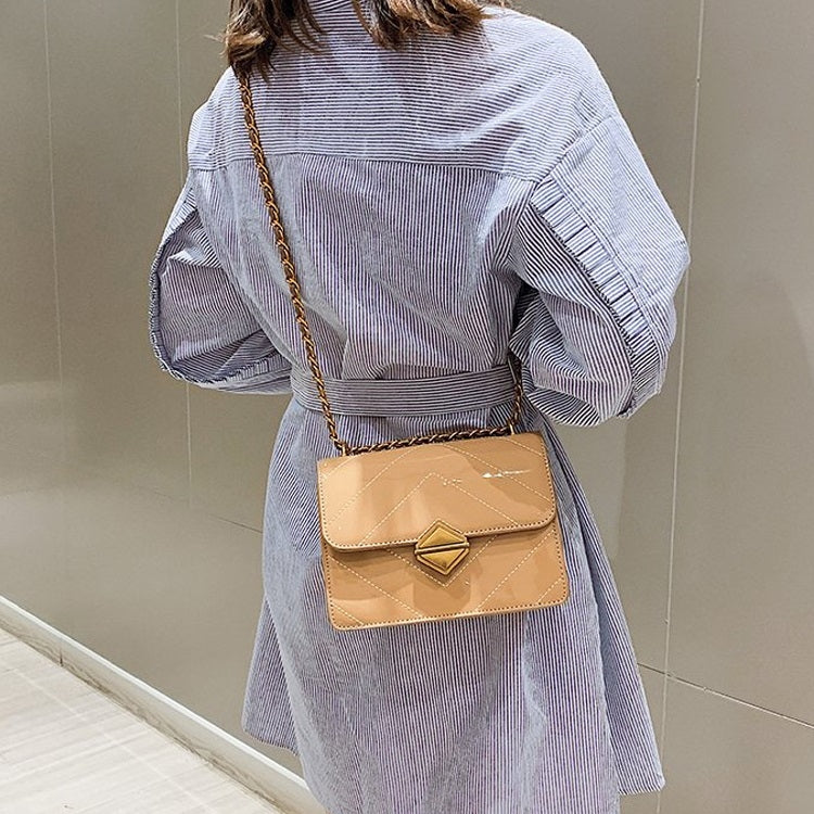 Fashion PU Leather Chain-strap Single Shoulder Bag Ladies Handbag Messenger Bag