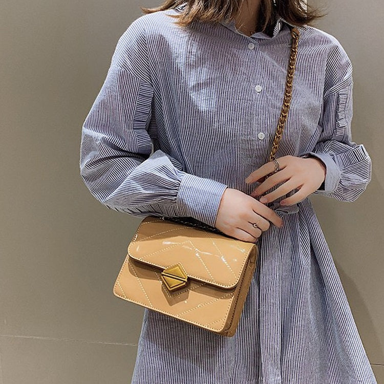 Fashion PU Leather Chain-strap Single Shoulder Bag Ladies Handbag Messenger Bag
