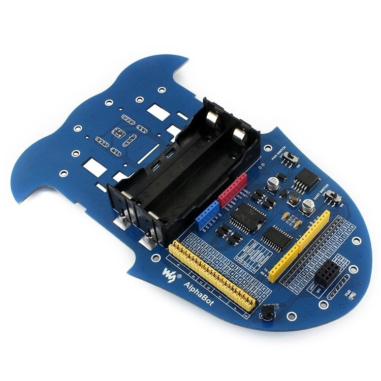 Waveshare AlphaBot, Raspberry Pi robot building kit, includes Pi 3 Model B+