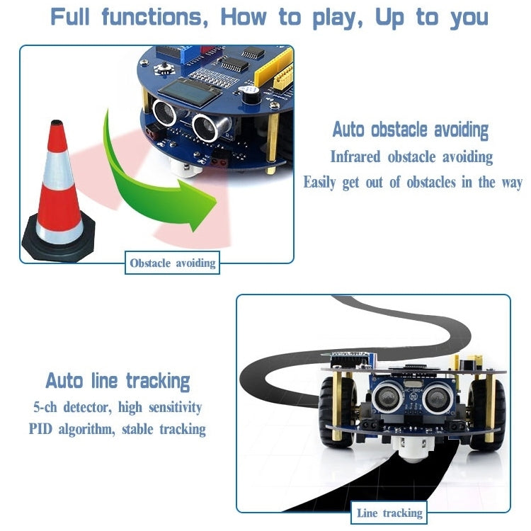 Waveshare AlphaBot2 Robot Building Kit for BBC micro:bit (no micro:bit)
